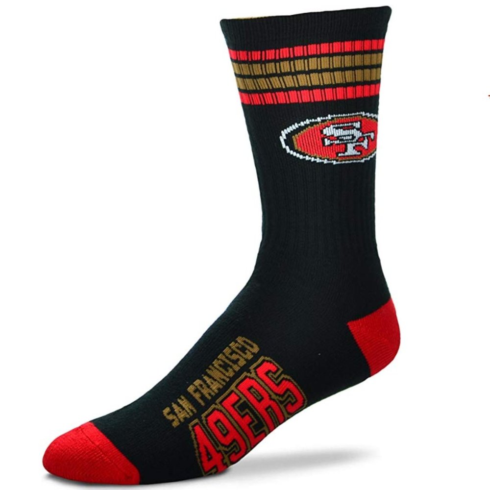 NFL San Francisco 49ers Youth Crew Socks
